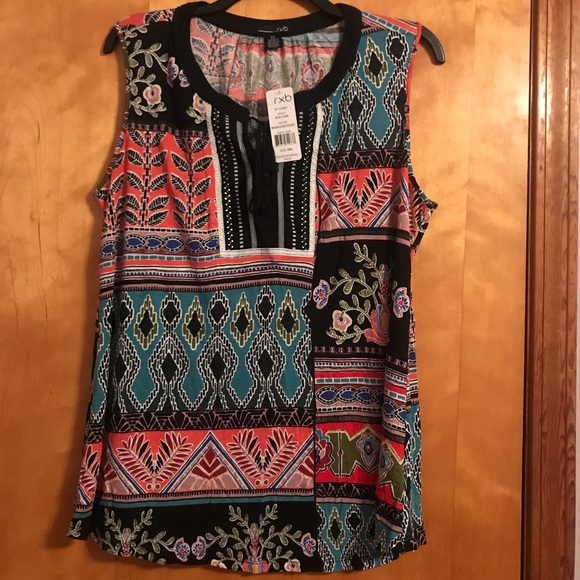 RXB Tops - Sleeveless top *NWT*